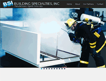 Tablet Screenshot of buildingspecialtiesinc.com